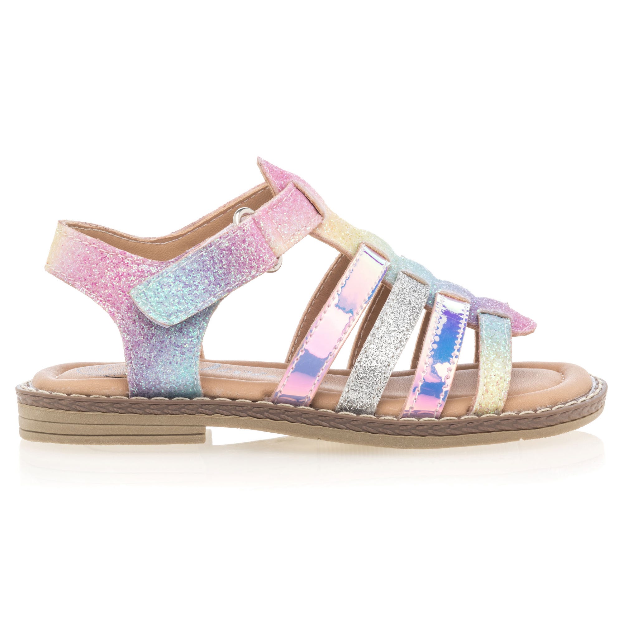 Nu-pieds Fille multicolore