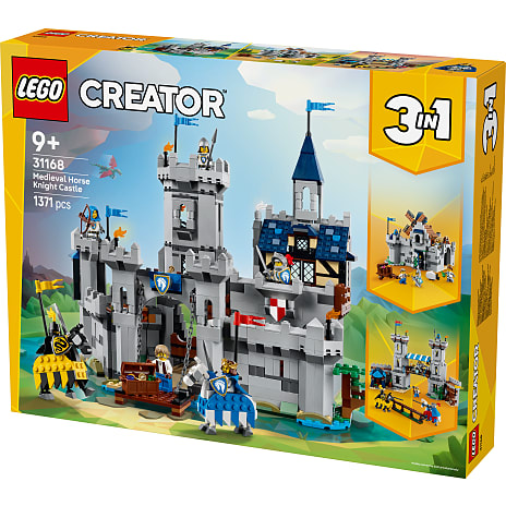 LEGO Creator 3-i-1 Hesteriddernes middelalderborg 31168