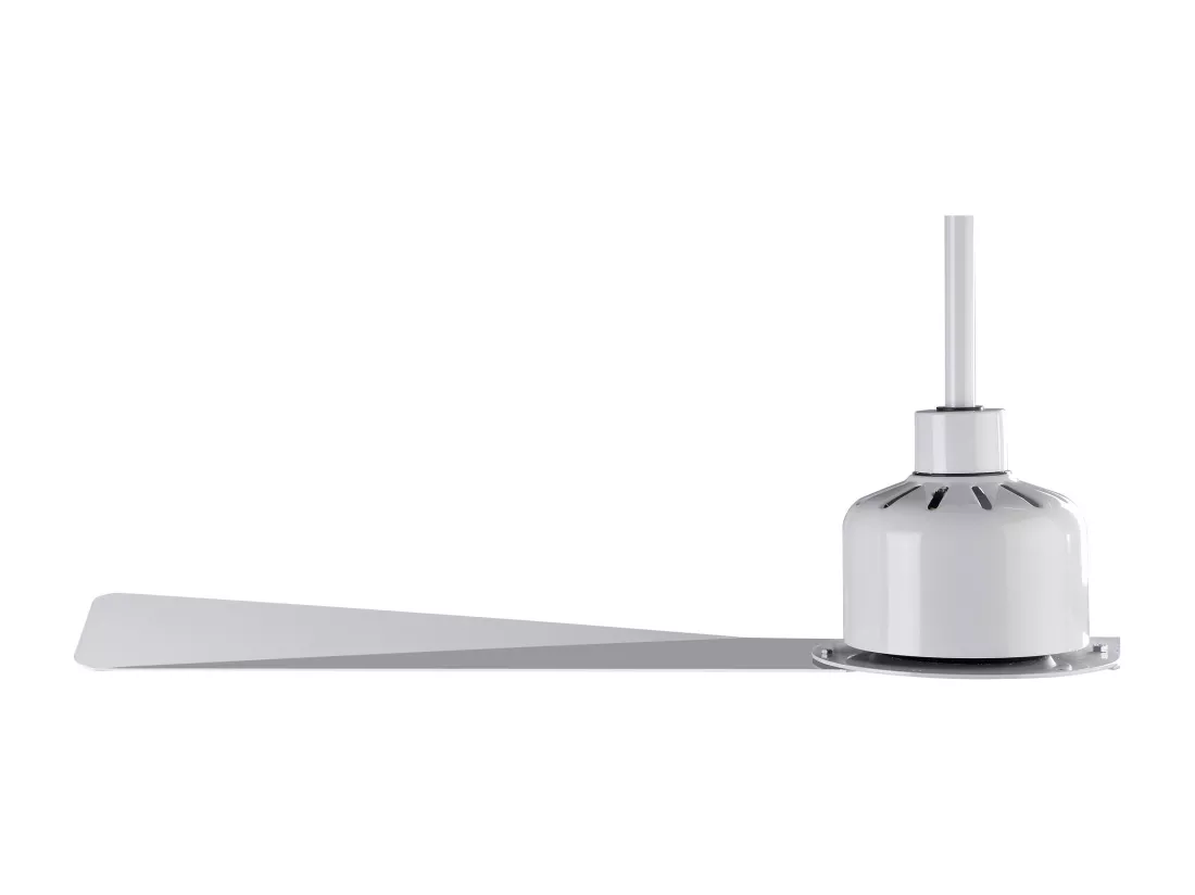 LEDS C4 Ventilateur du Plafond Ip20 Mogan Blanc Brillant Blanc