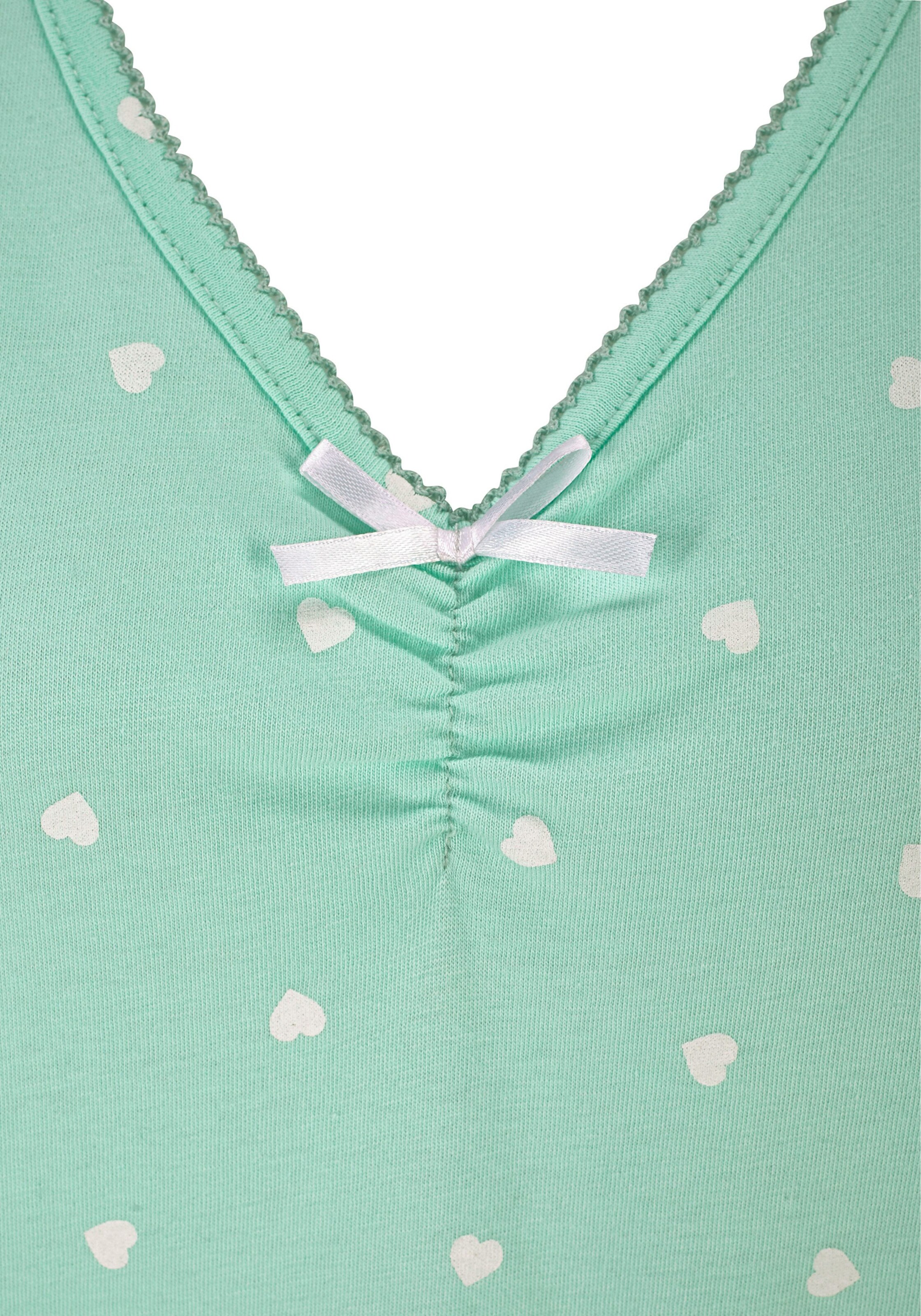 Vivance Dreams Nachthemd in mint, flieder