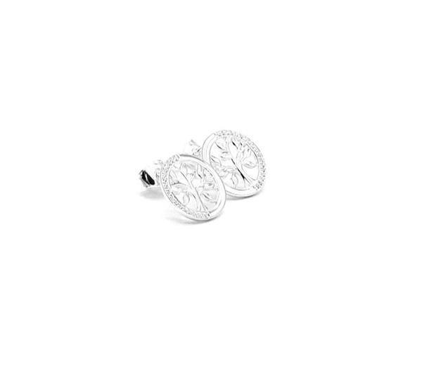 Unique And Co Ladies Unique And Co Sterling Stud Earrings with CZ