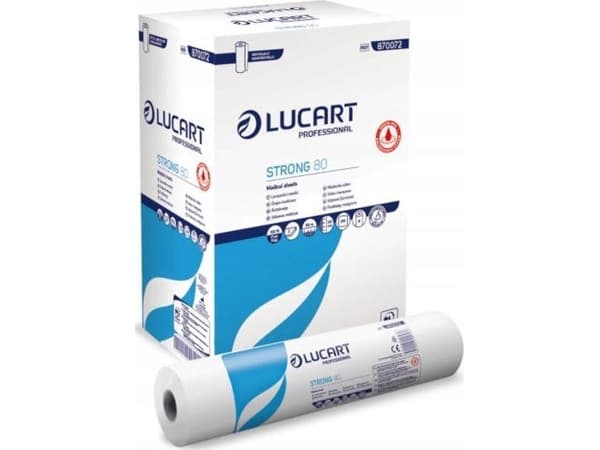 Karen Lucart Strong 80 - Medisinsk fundament i rull, 2 lag, 80 m, cellulose - 1 rull