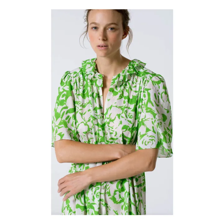 Suzie Winkle Robe Dolores Fontana | Vert