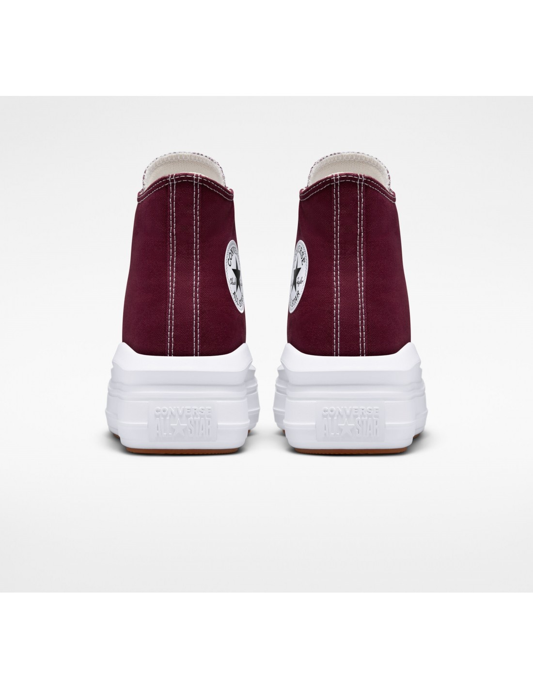 converse sneakers compensées montantes femme ctas move hi bordeaux