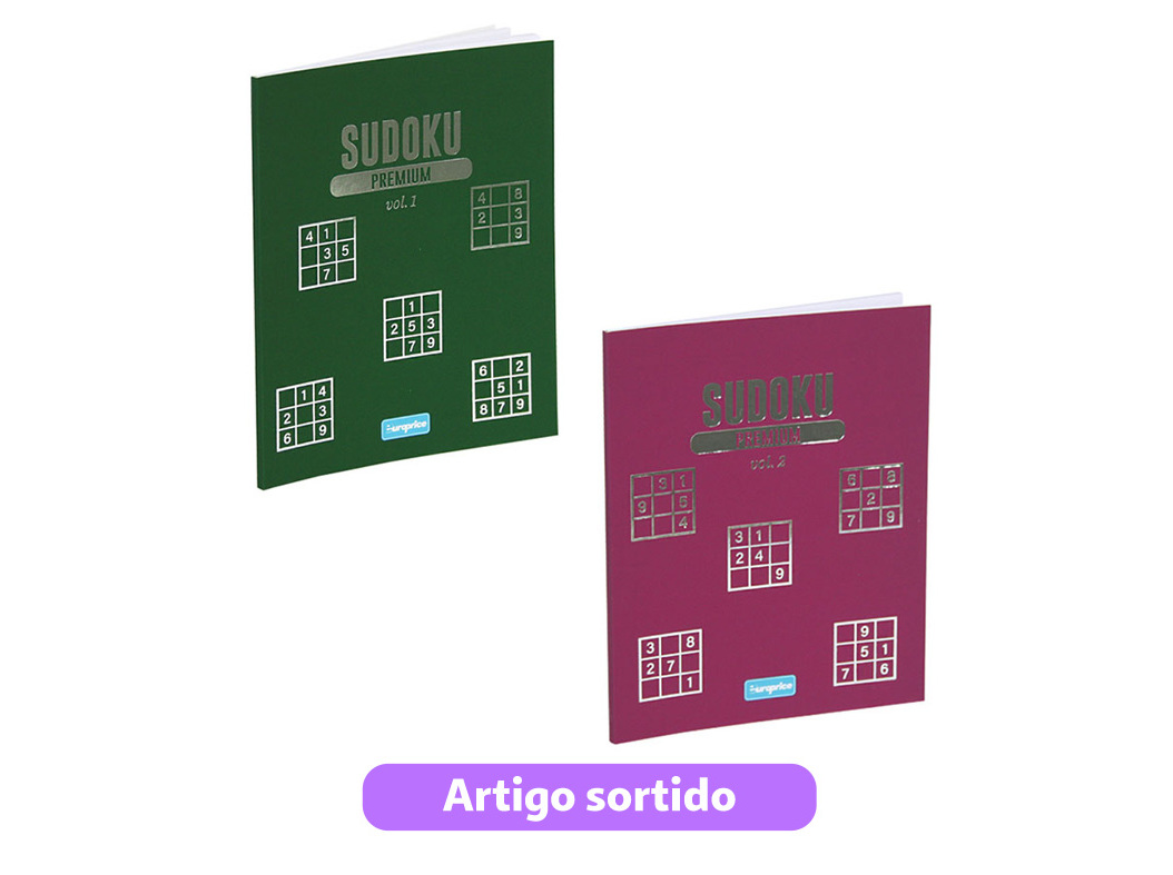 SUDOKU PREMIUM - MODELOS SORTIDOS