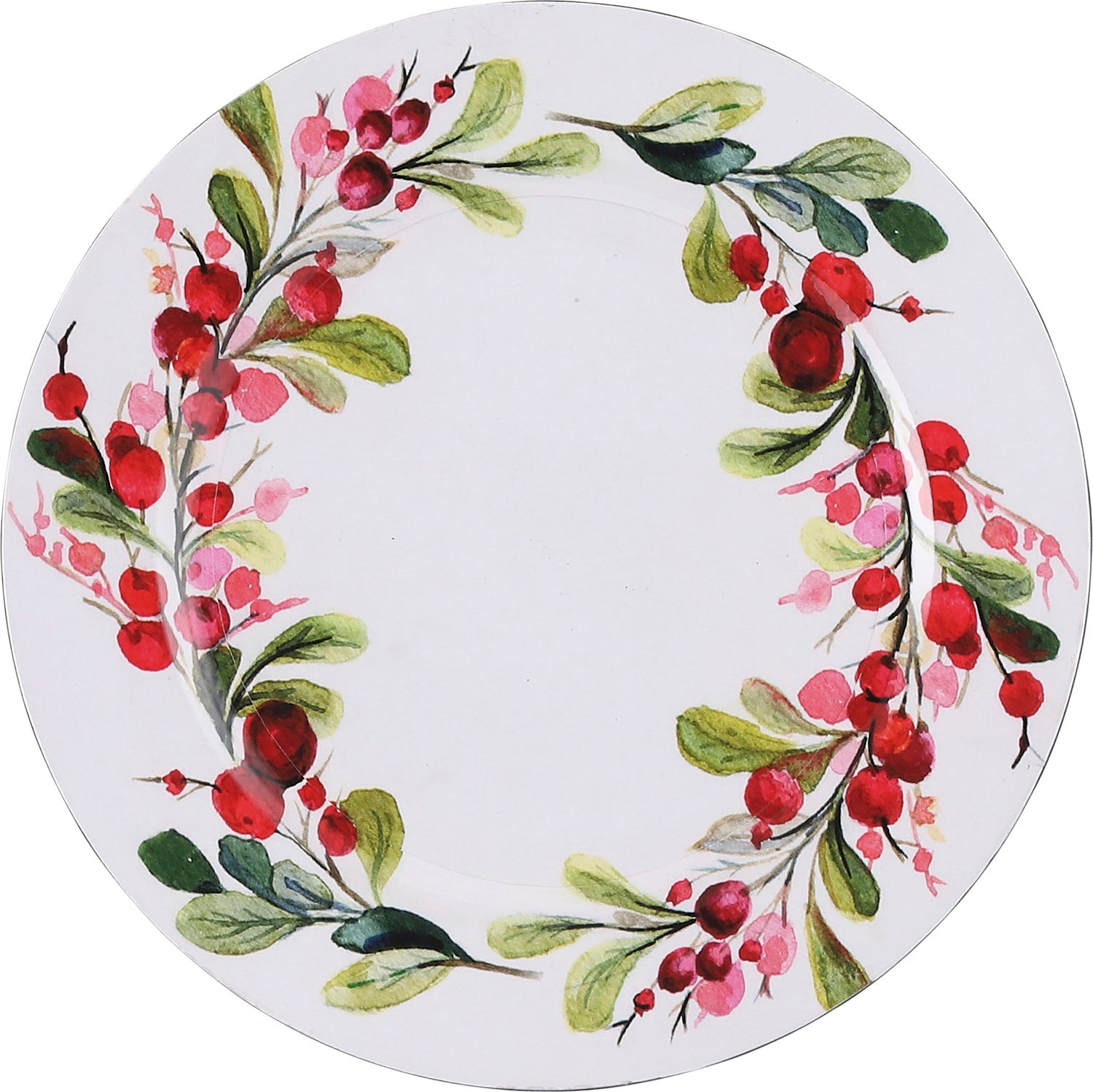 House of Seasons decoratiebord wit D 28 H 0,50 cm