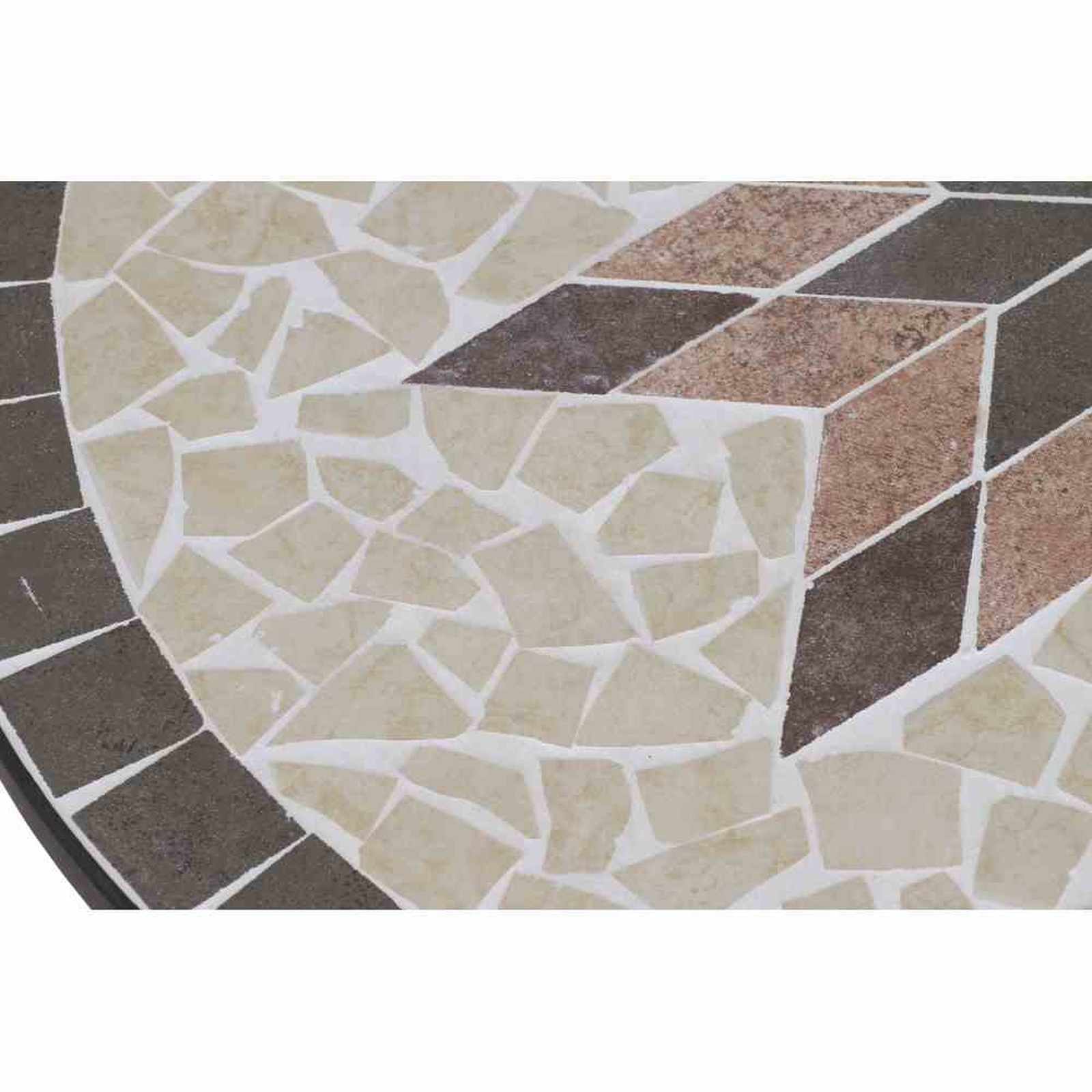 Anstelltisch STELLA - schwarz - mit Mosaik