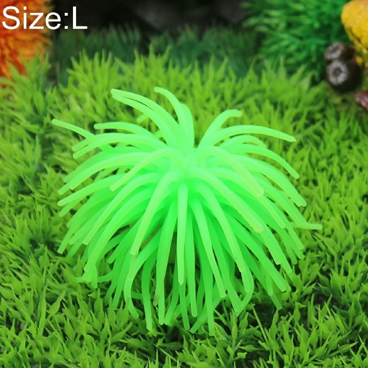 Wewoo Décoration Aquarium Vert 3 PCS