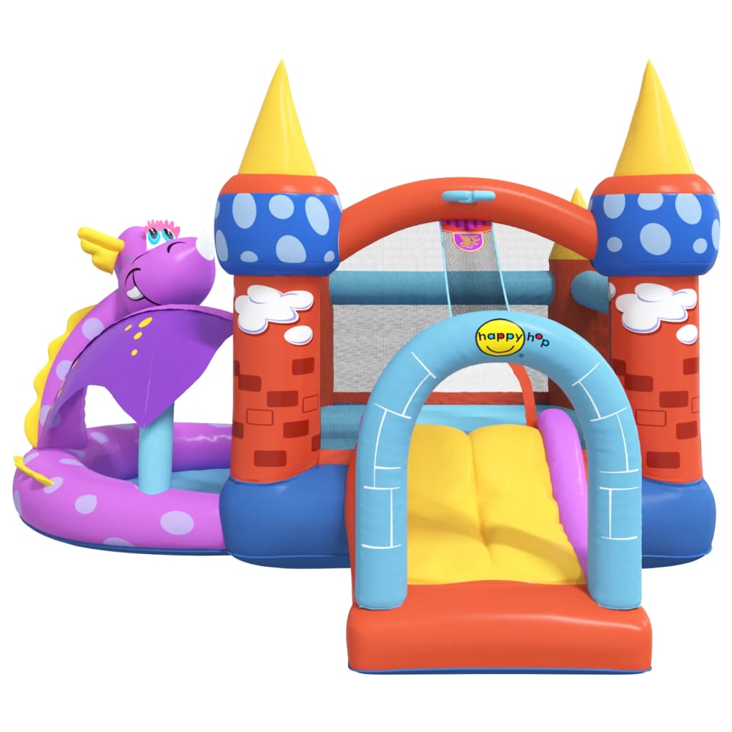 Castillo inflável Happy Hop Dragón 350 x 346 x 240 cm