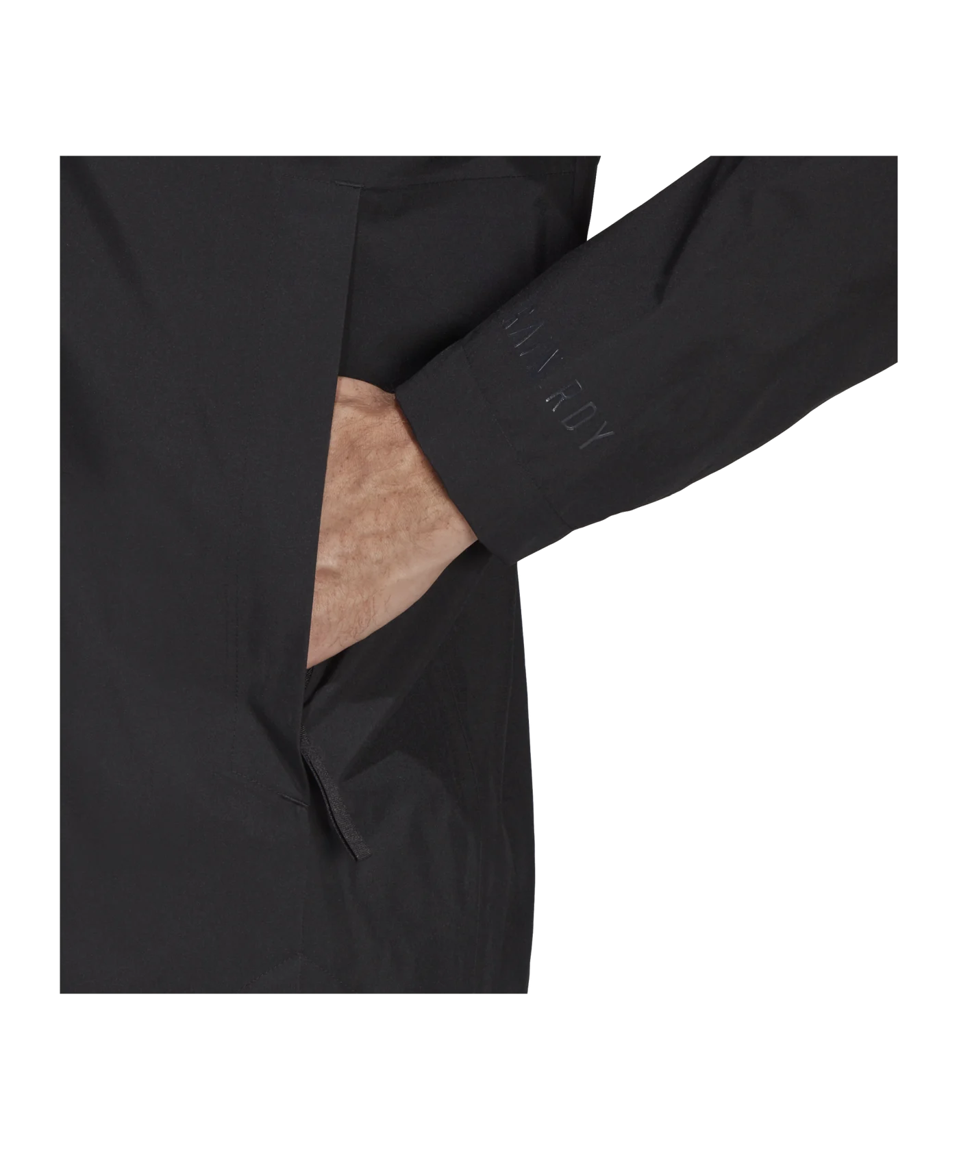 adidas Traveer Rain.RDY Regenjacke Schwarz