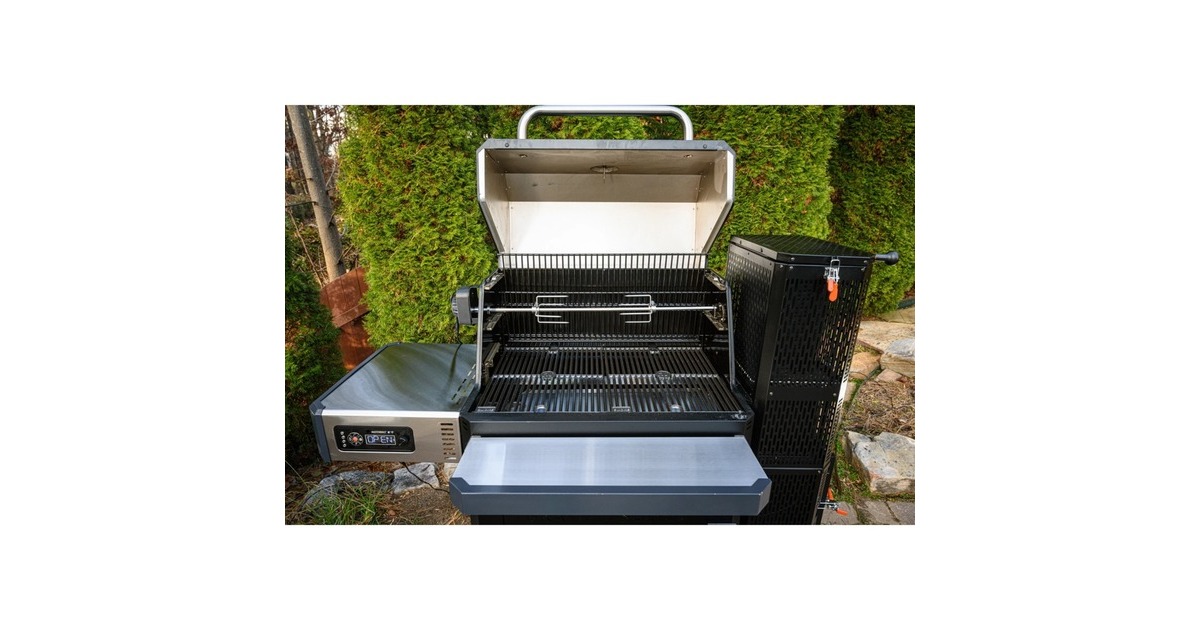 MasterbuiltGravity Series Rotisserie Kit  (Roestvrij staal/zwart)