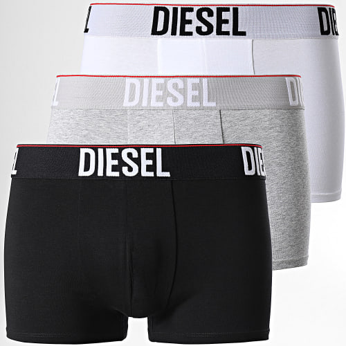 Lot De 3 Boxers Damien 00ST3V Blanc Noir Gris Chiné