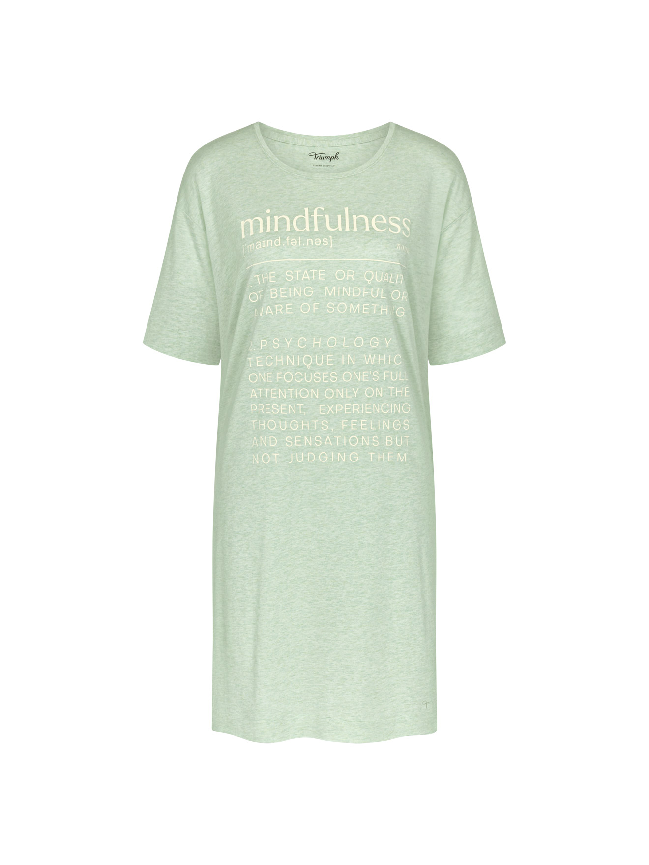 Chemise de nuit manches courtes