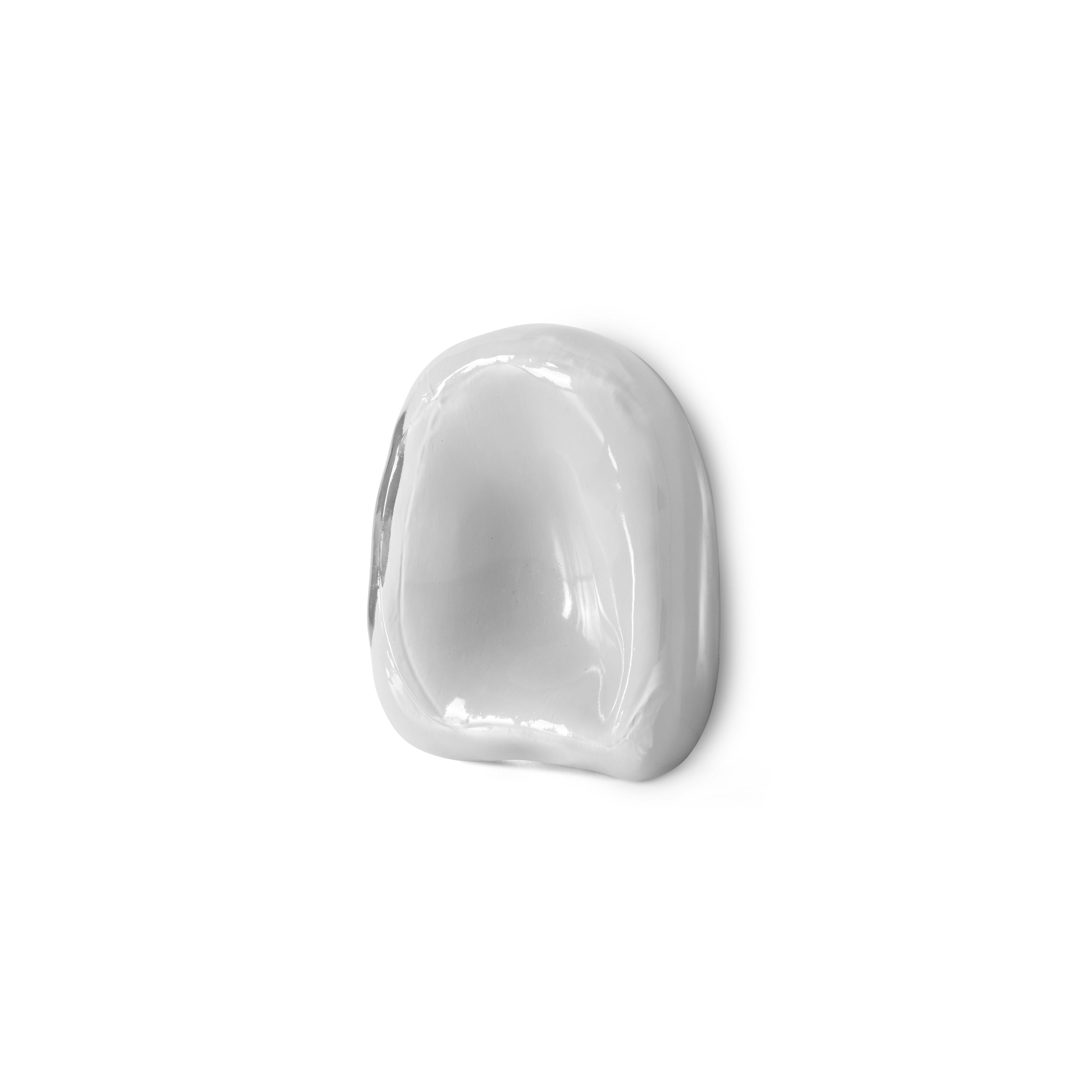 HKliving Glass Sculpture Wandornament - Overcast