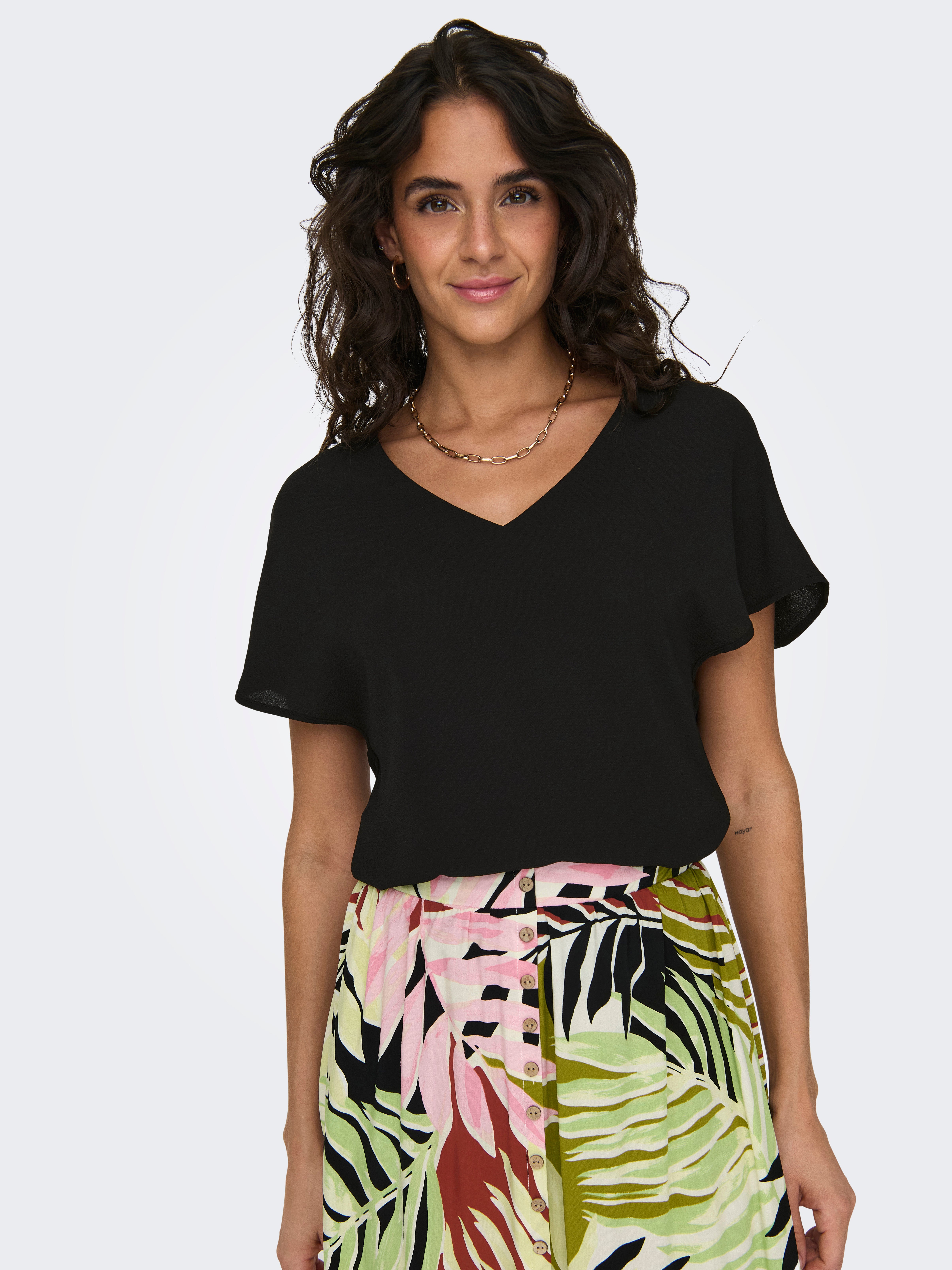 ONLNOVA Top Black