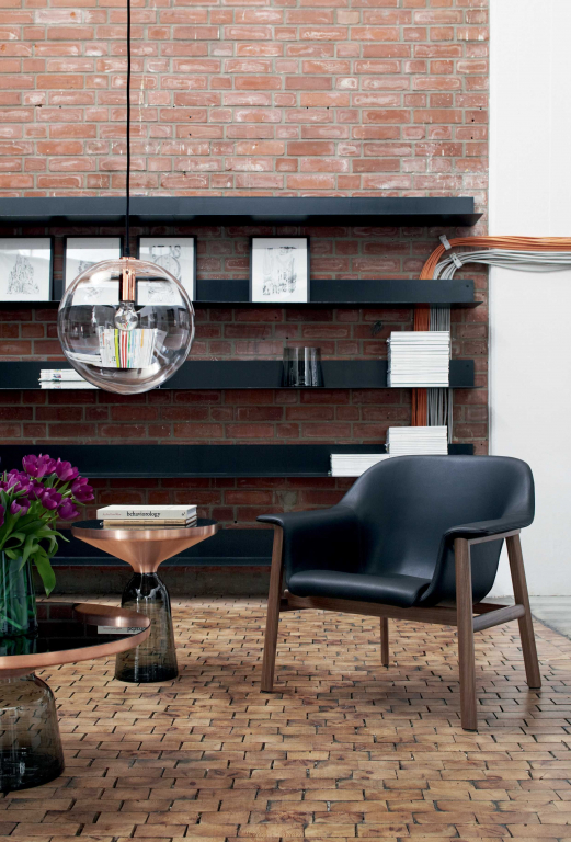 ClassiCon Selene hanglamp Ø35 messing