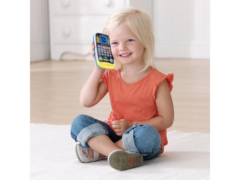Vtech Leuchtendes Lernhandy – Smartphone Mehrfarbig Lernhandy mit vielen Funktionen und tollen Spielen
