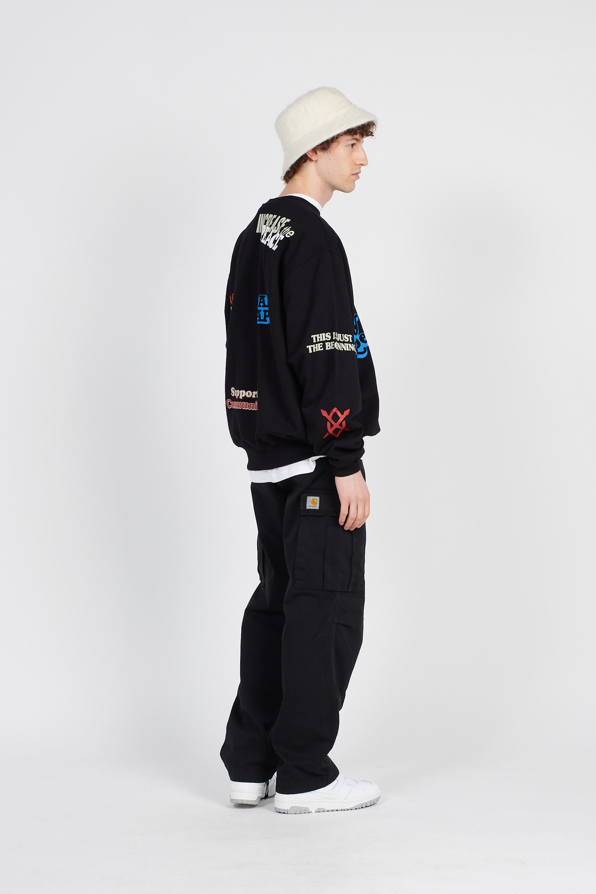 Daily Paper SWEAT-SHIRT NERAD SWEATER Noir