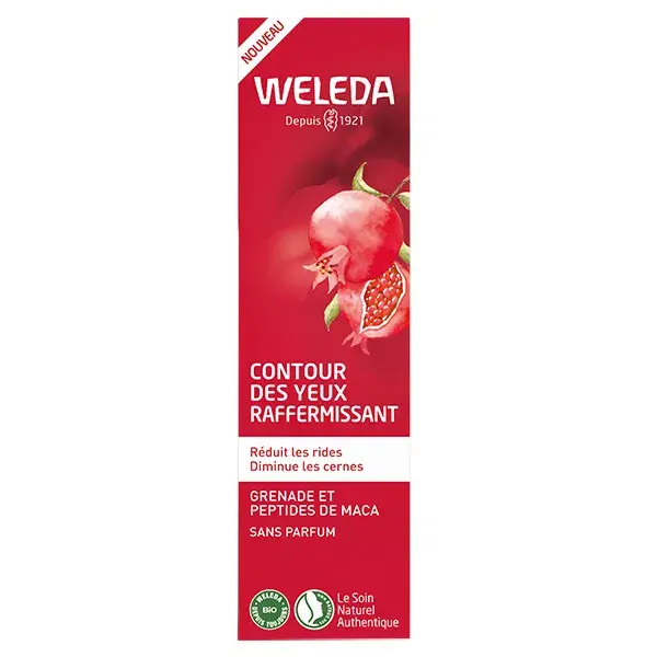 Creme firmador para contorno dos olhos Weleda Romã e Maca 12ml
