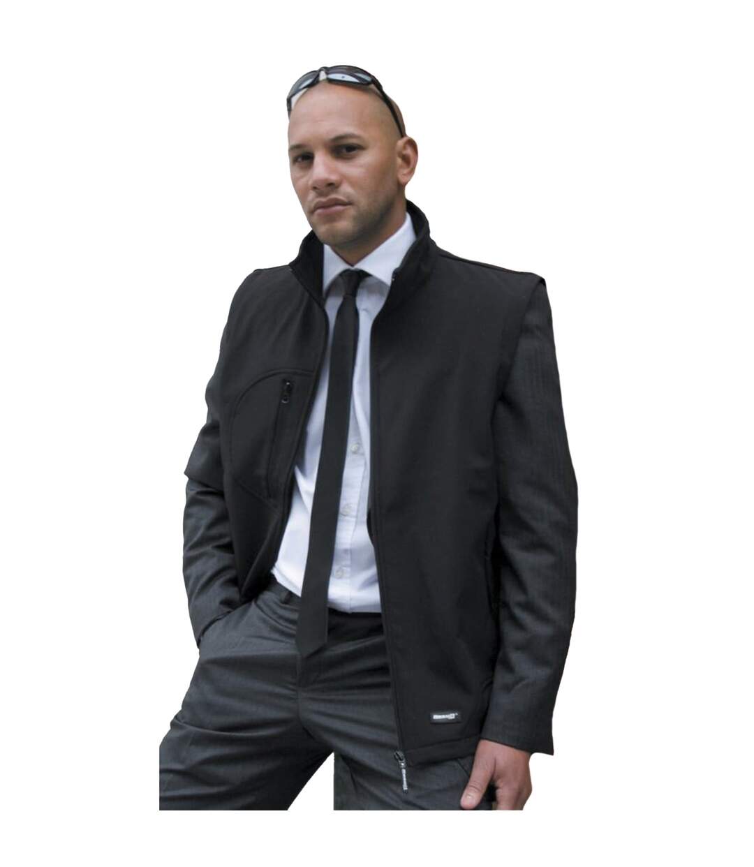 Result - Veste sans manches imperméable - Homme (Noir/Noir) - UTBC859