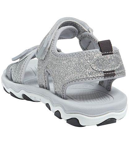 Hummel Sandalen - HML Glitter Jr - Silber m. Glitzer