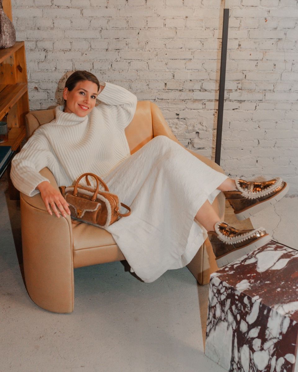Mou Eskimo Bounce Goud Dames Enkelboots
