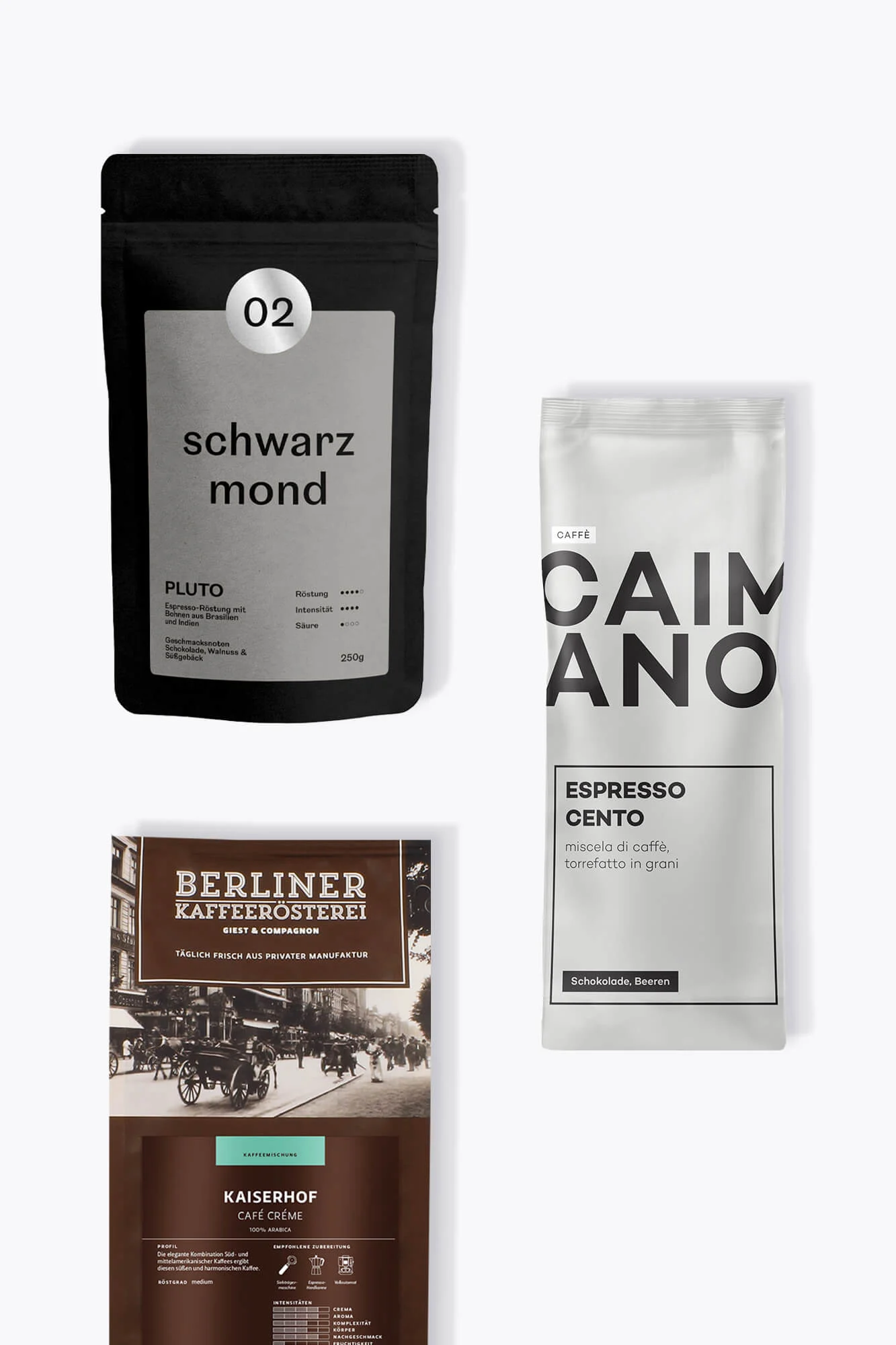 100% Arabica Espresso - Probierpaket 750g