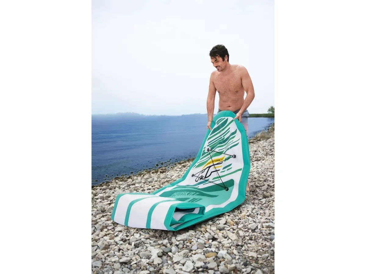 Bestway 65346, Stående padelboard (SUP), Flerfarvet, 130 kg, Fuld farveboks, 3050 mm, 12,2 kg