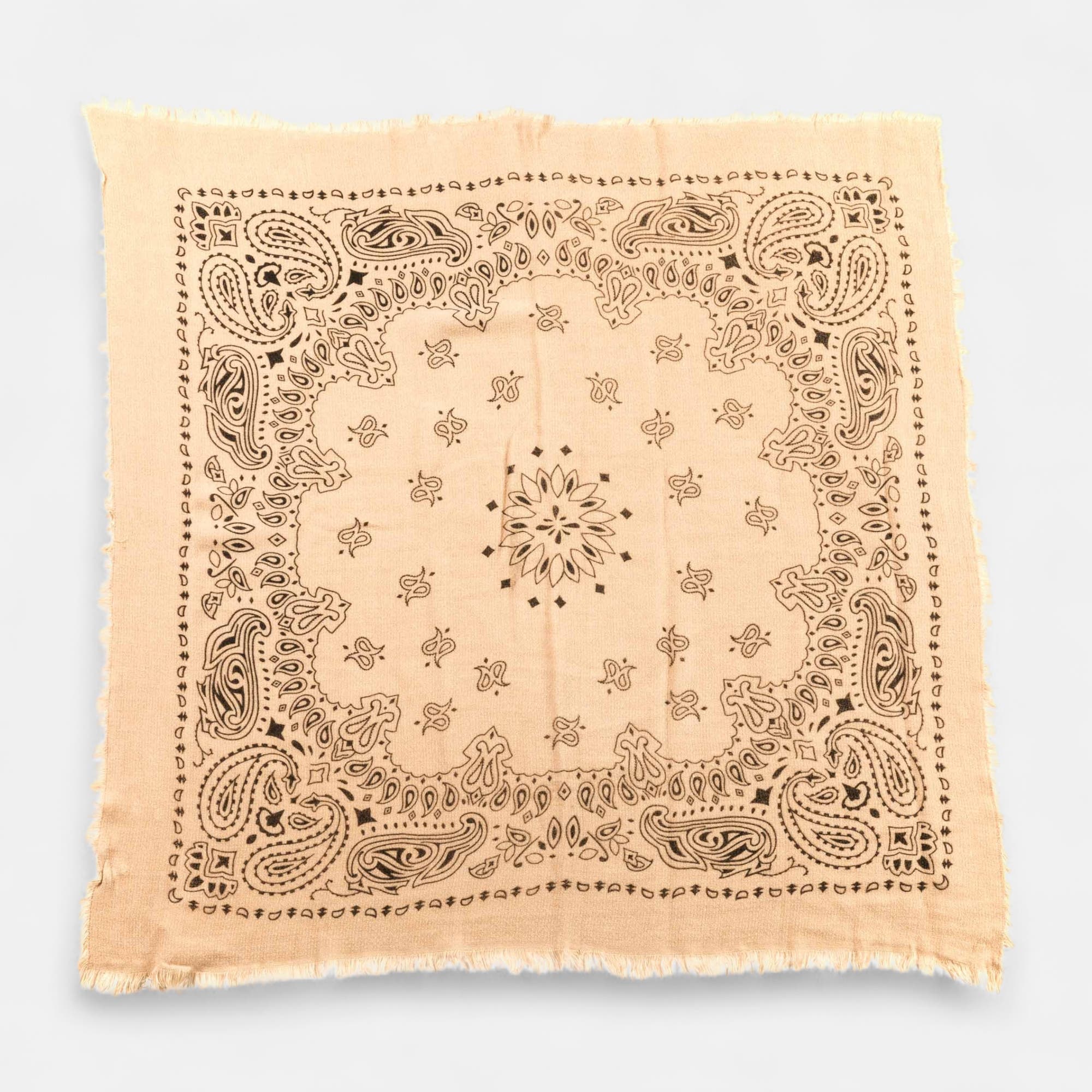Foulard beige