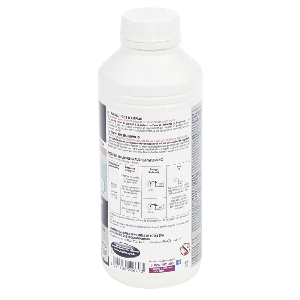 Traitement sans chlore pour spa 1L