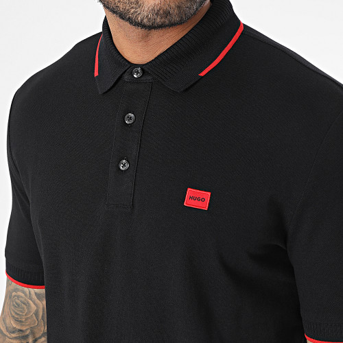 Polo Manches Courtes Slim Deresino 50490775 Noir