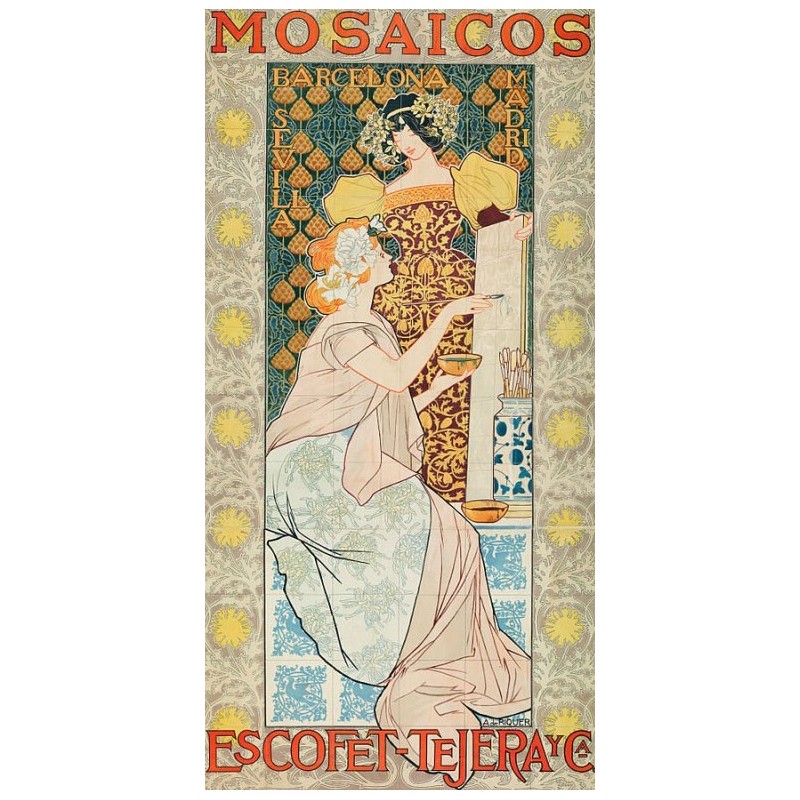 Puzzle 1000 pièces - De Riquer - Mosaicos