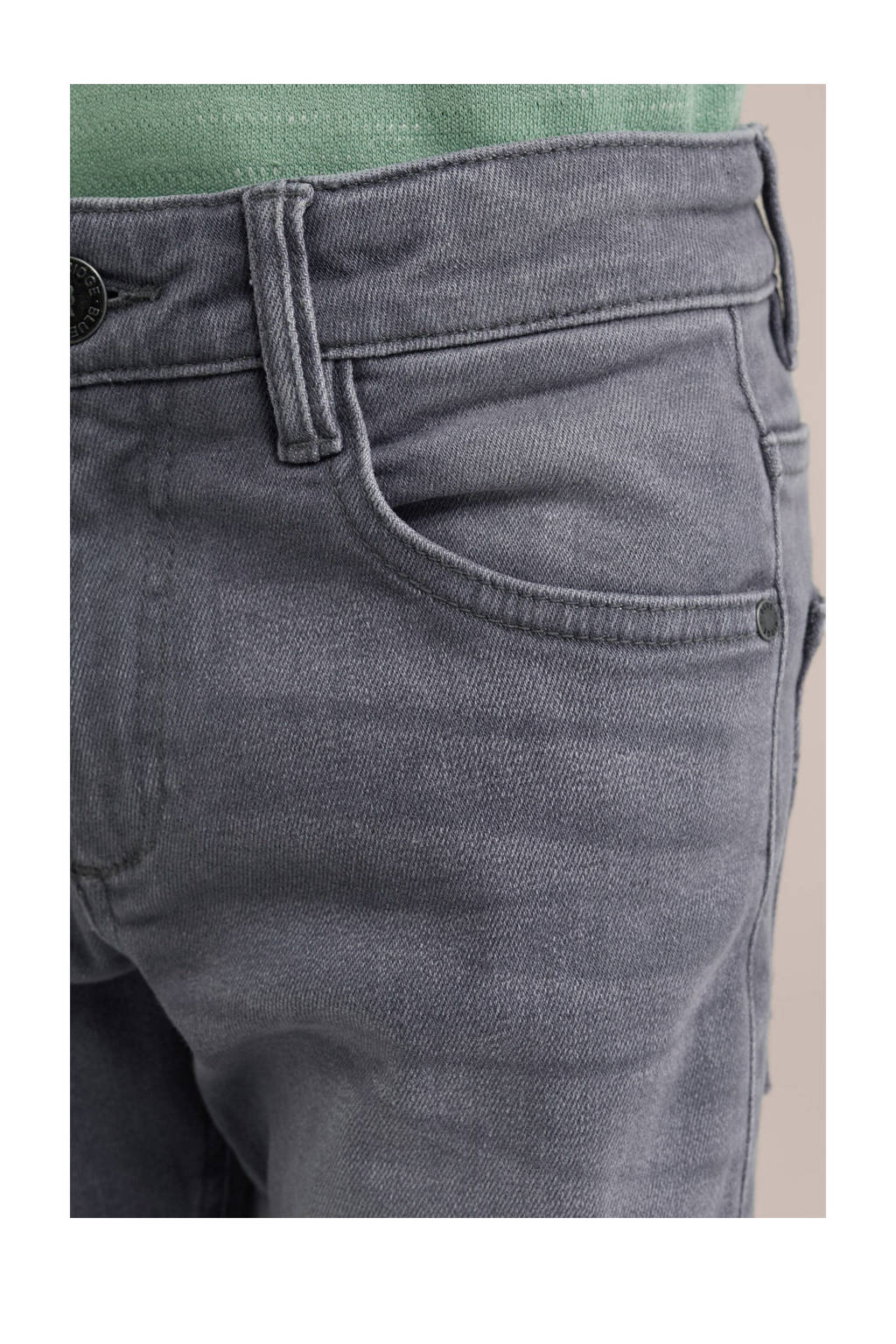 WE Fashion skinny jeans light grey denim