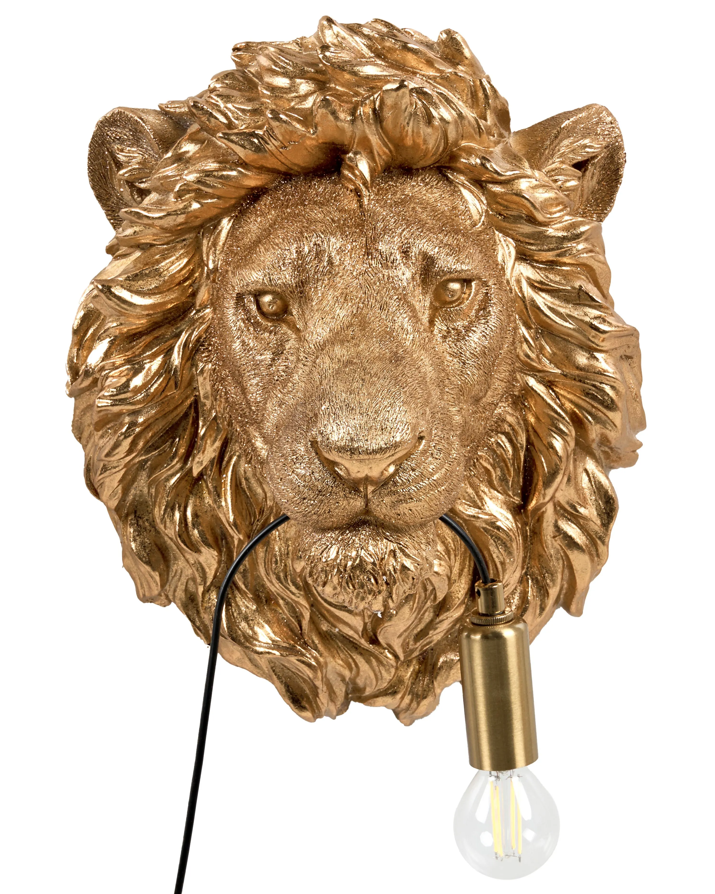 Wandlamp Leeuw SIMBA Goud