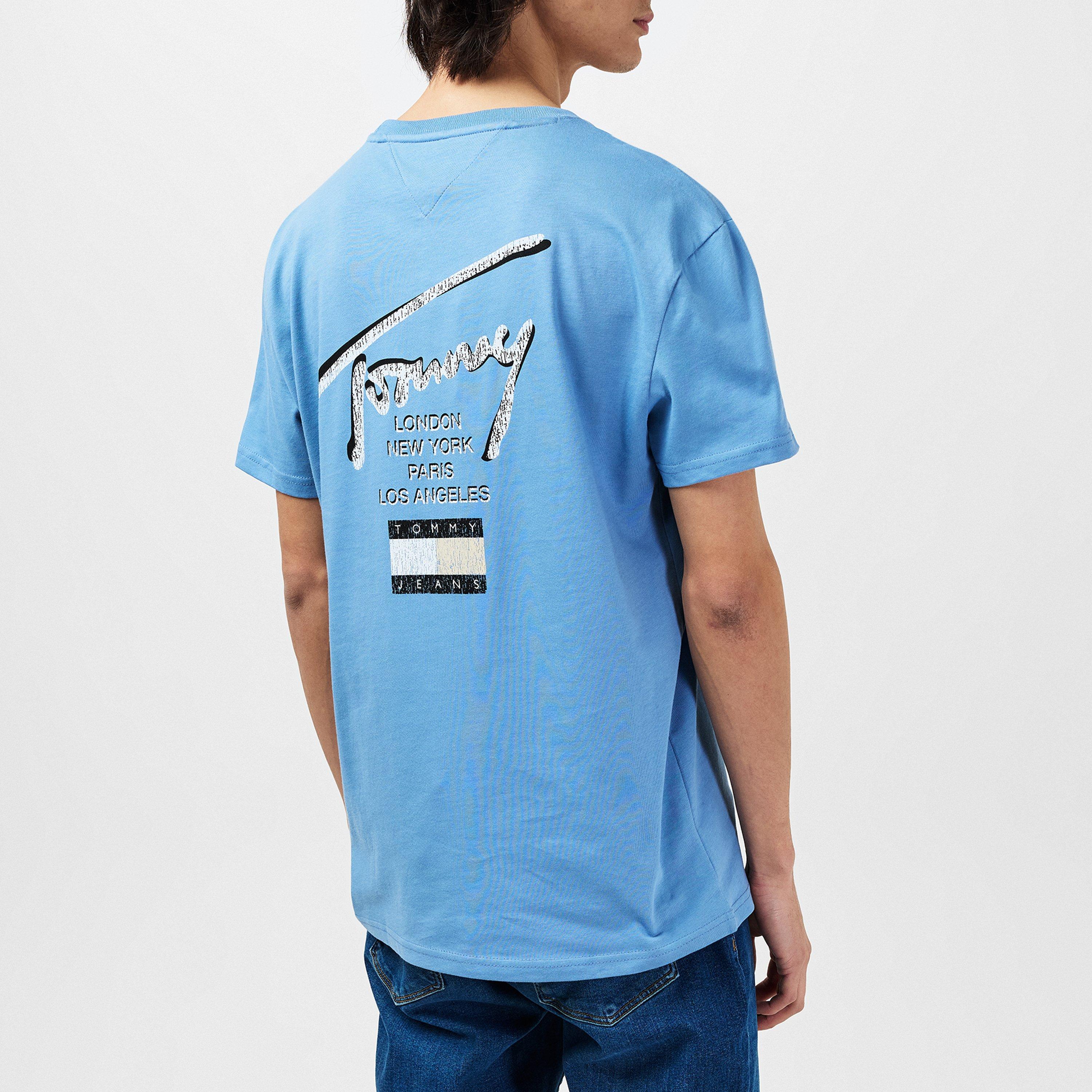 Tommy Jeans TJM REG TOMMY SIGN CITY TEE EXT