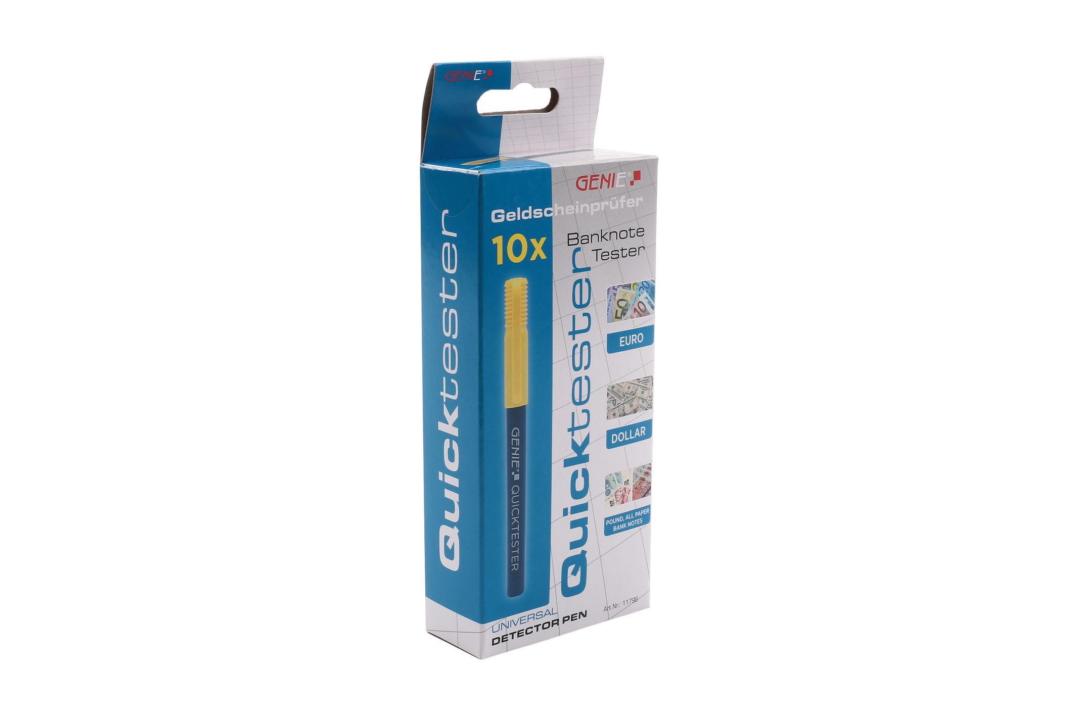 Geldscheinprüfstift GENIE Quicktester10er Pack