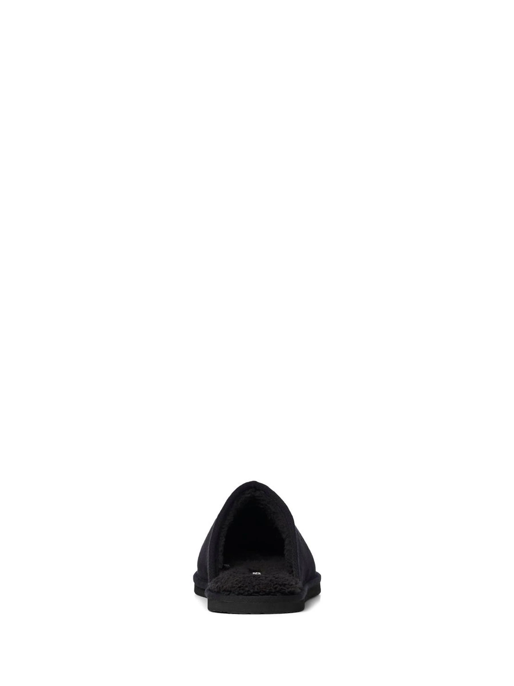 Zwart - Jack & Jones Fleece Lined Mule Slippers