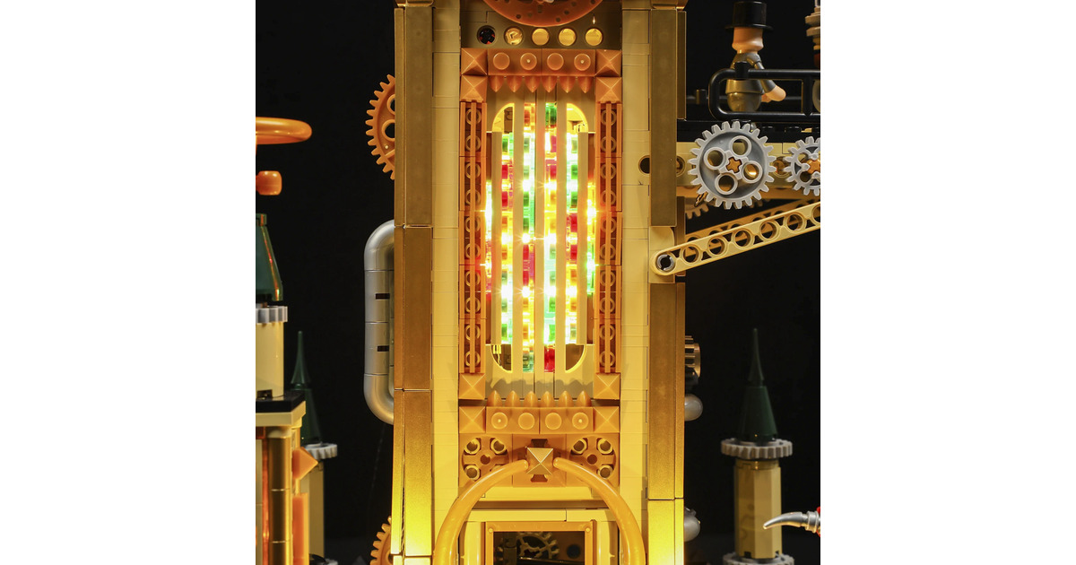 LumibricksSteampunk World - Steampunk Watch Tower Constructiespeelgoed  (F9070)