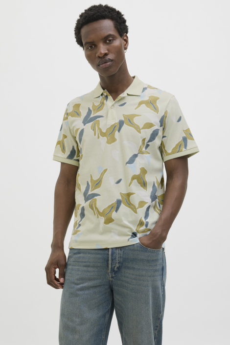 Jack & Jones groene heren polo