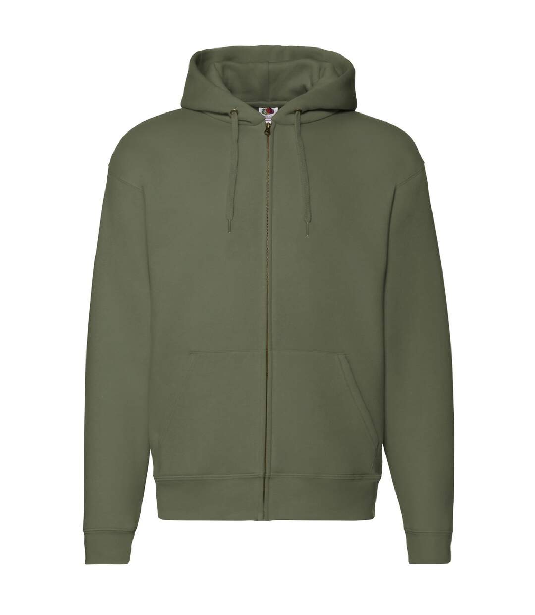 Fruit Of The Loom - Sweatshirt à capuche et fermeture zippée - Homme (Olive) - UTBC360