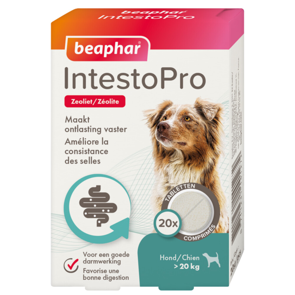 Beaphar IntestoPro Hond vanaf 20 kg20 tabletten