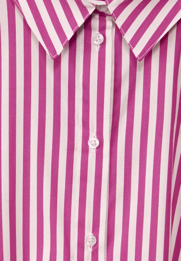Streifen Hemdbluse - bright cozy pink