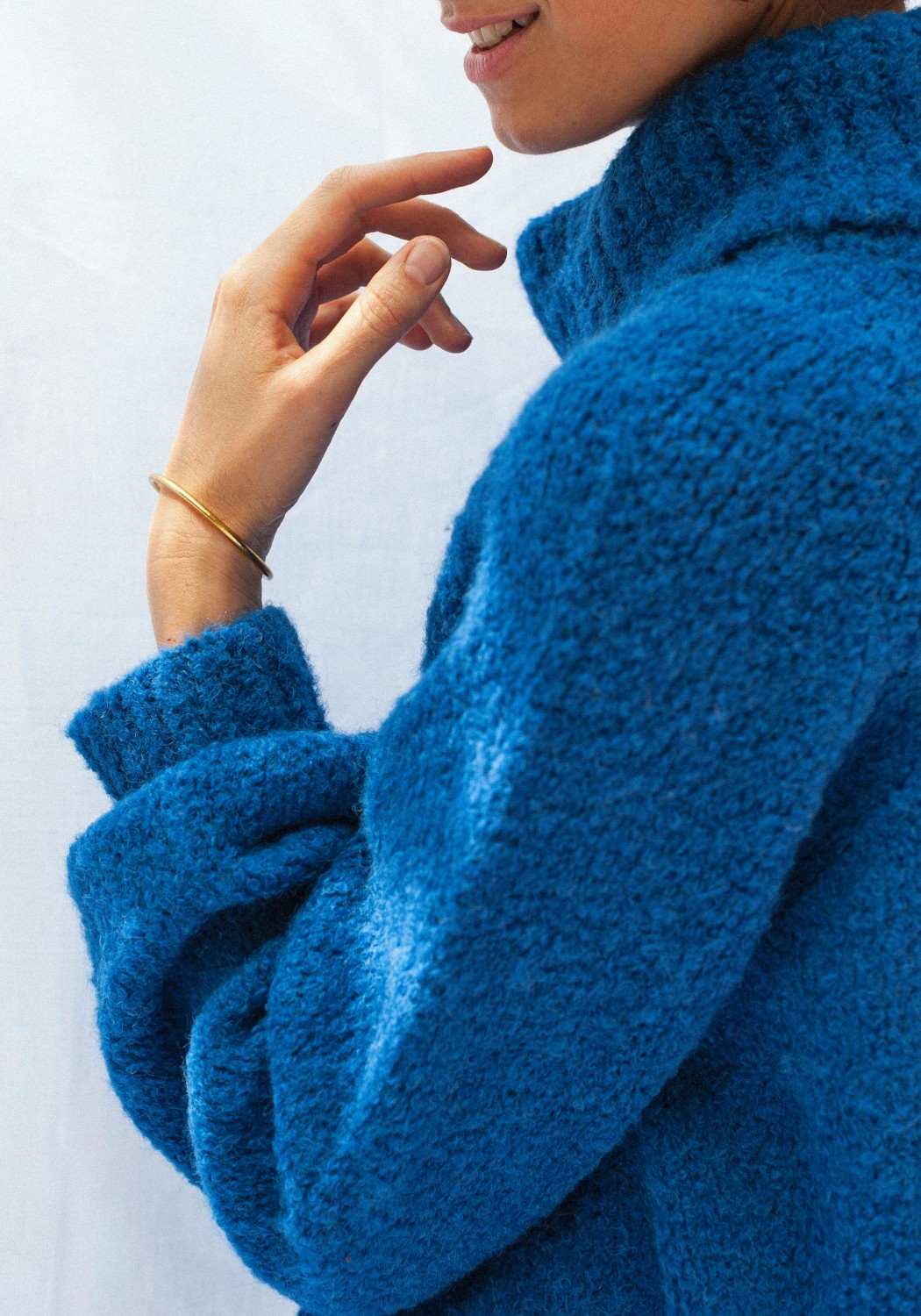 Jungle Folk Pullover Ode True Blue