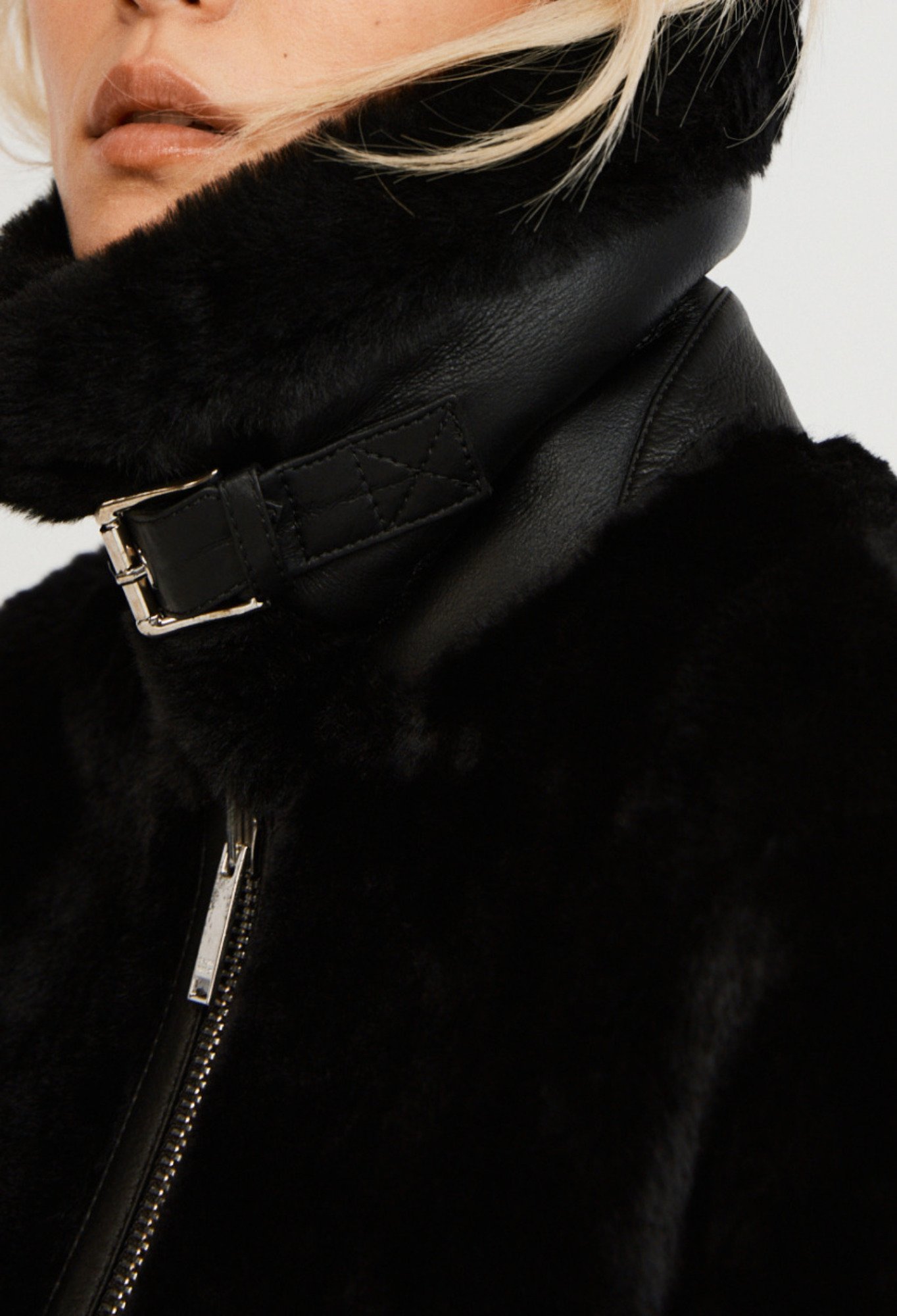 Manteau zippe