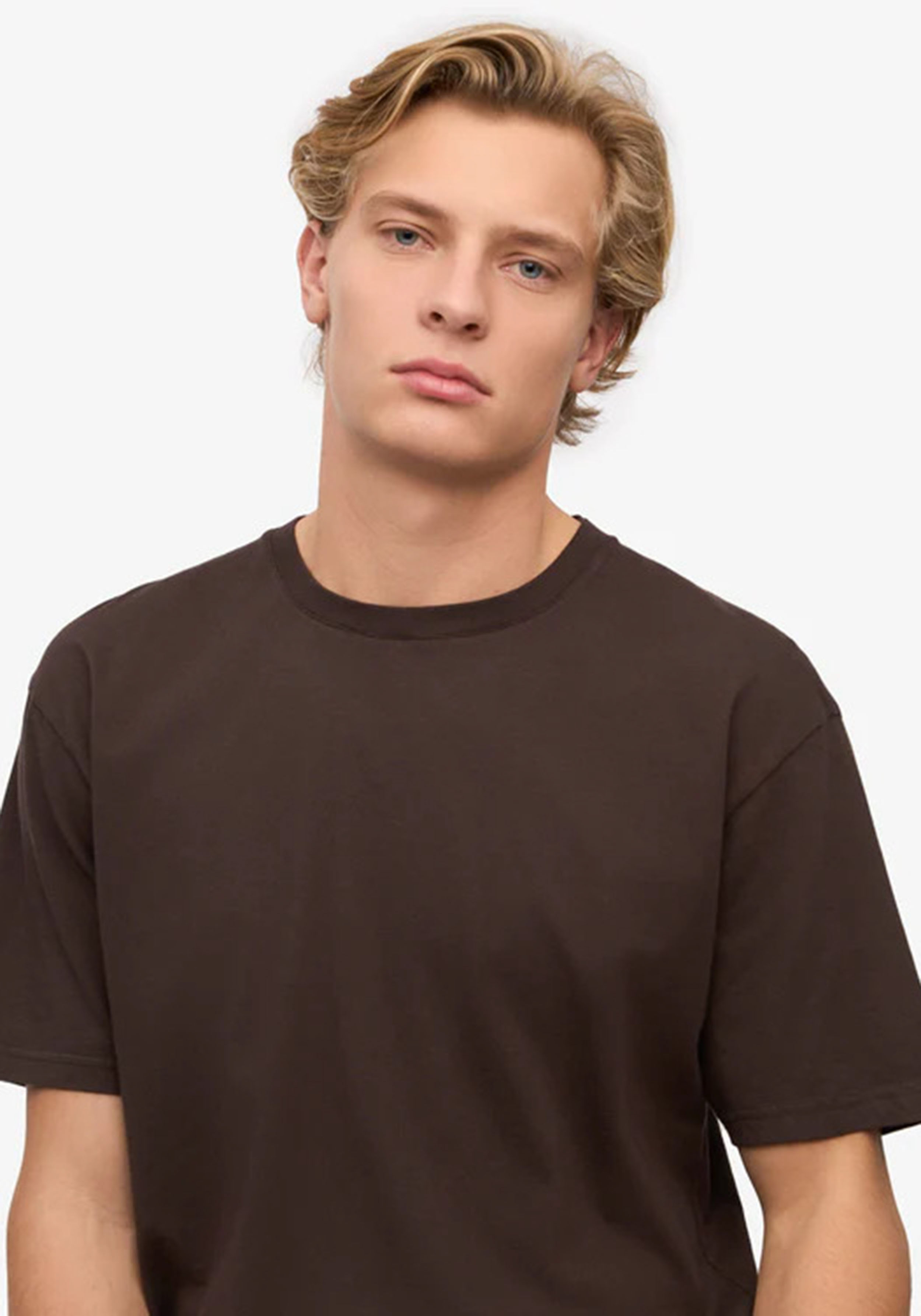 Colorful Standard Herren-T-Shirt Coffee Brown