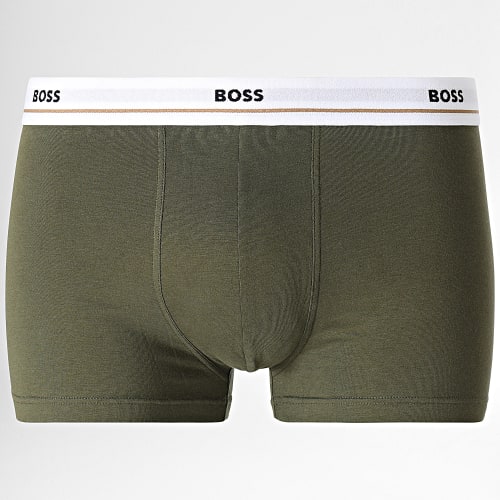 Lot De 5 Boxers 50495437 Noir Bleu Marine Vert Kaki