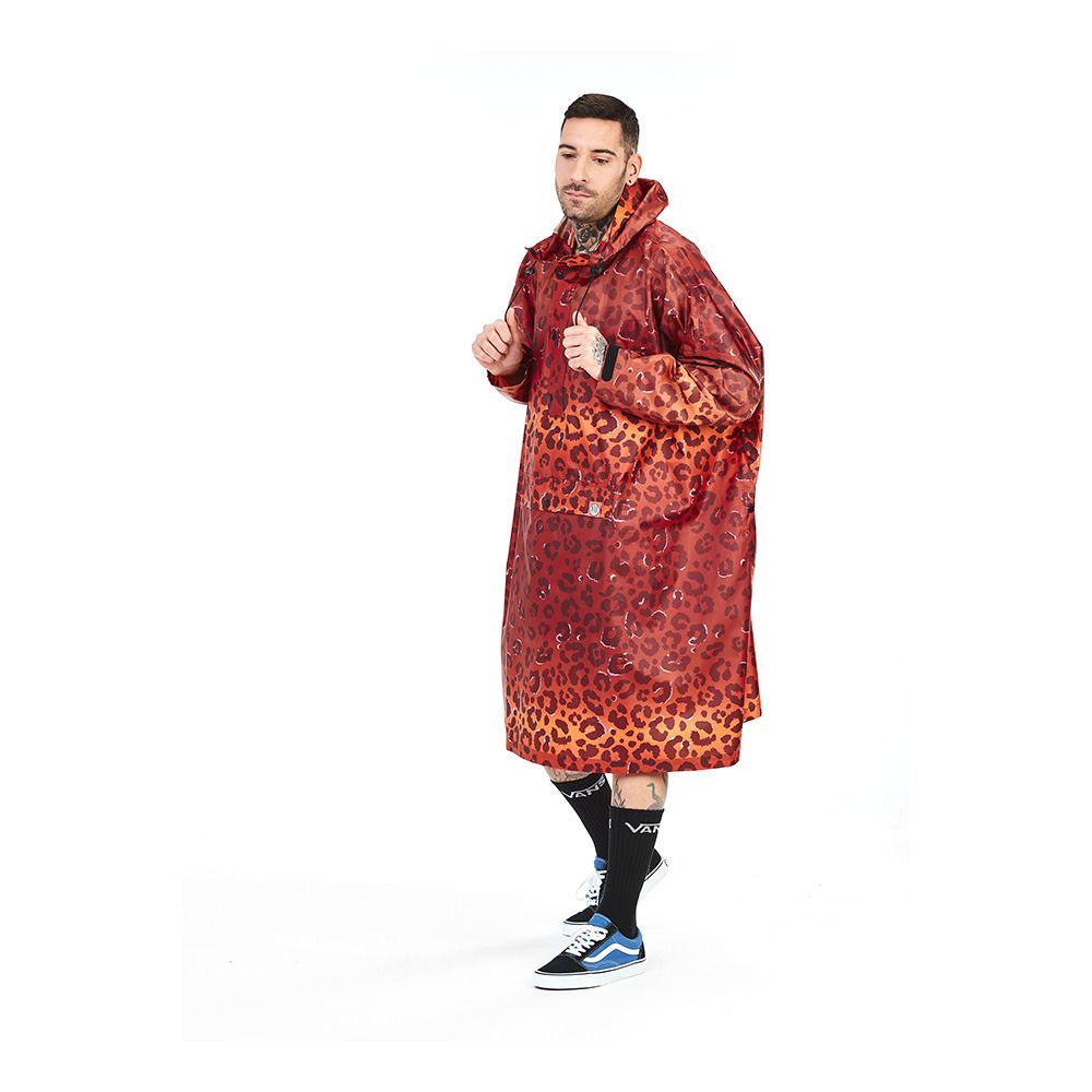 After Essentials RAIN - Poncho leopard