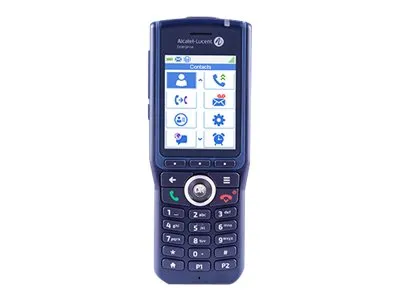Alcatel-Lucent 8244 - Trådløs digitaltelefon - med Bluetooth interface - IP-DECT\GAP - blå