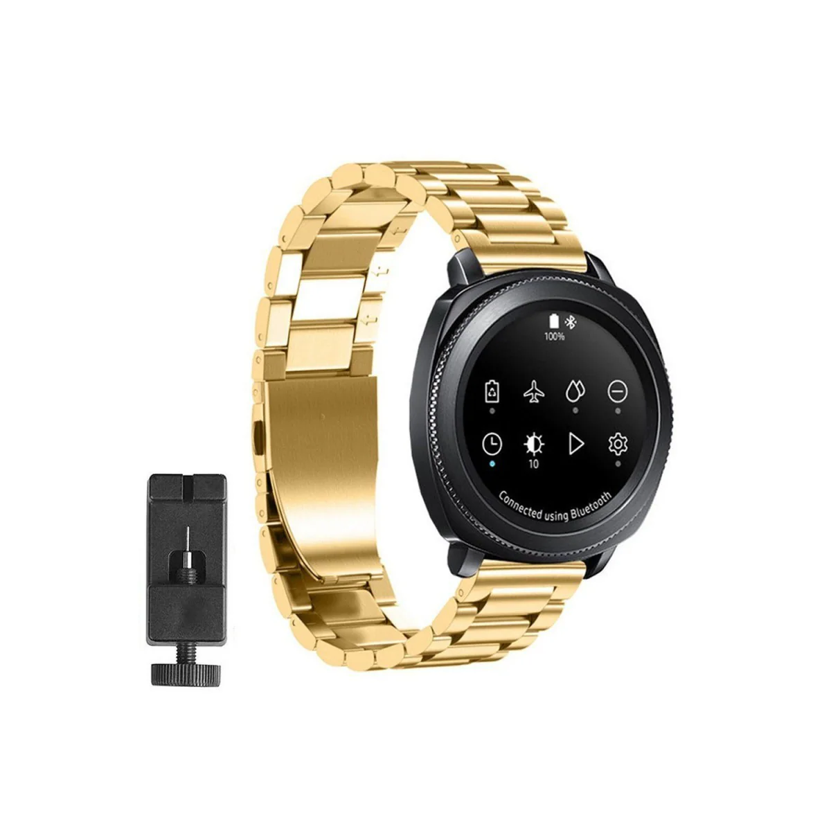 Armbånd rustfritt stål Samsung Gear Sport - gull