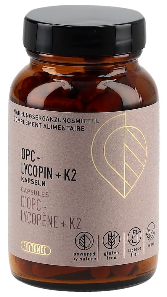 PHYTOMED OPC Lycopin   K2 Kaps Glas 100 Stk